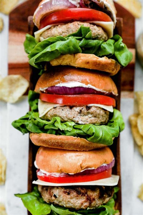The Absolute Best Grilled Turkey Burger Recipe Out There These Easy