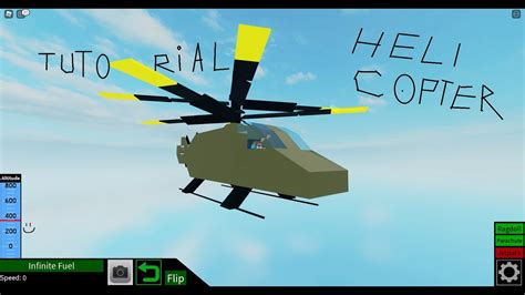 Roblox Plane Crazy HELICOPTER Tutorial D YouTube