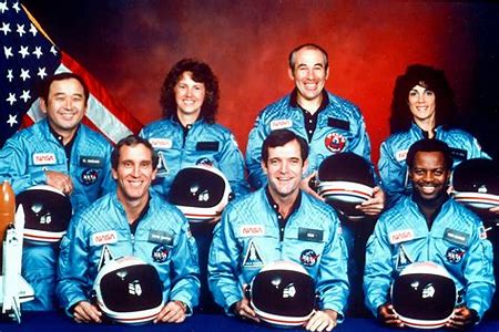 Image result for space shuttle Challenger exploded just after takeoff. All seven of its crewmembers were killed.