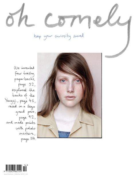 Oh Comely Issue 14 Uk Things To Come Magazine