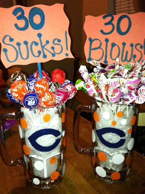 30 presents for 30 years is a fun 30th birthday gift idea for someone special in… have you realized yet that valentine's day is just around the corner. Hand painted beer mugs for my guys 30th bday. He loves Da ...