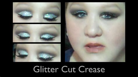 Glitter Cut Crease Makeup Tutorial Youtube