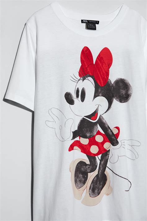 Zara © Disneys Minnie Mouse T Shirt Trf 56999392 015