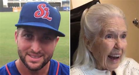 Tim Tebow Sent A Special Message To Grandmother Who Had A Stroke And