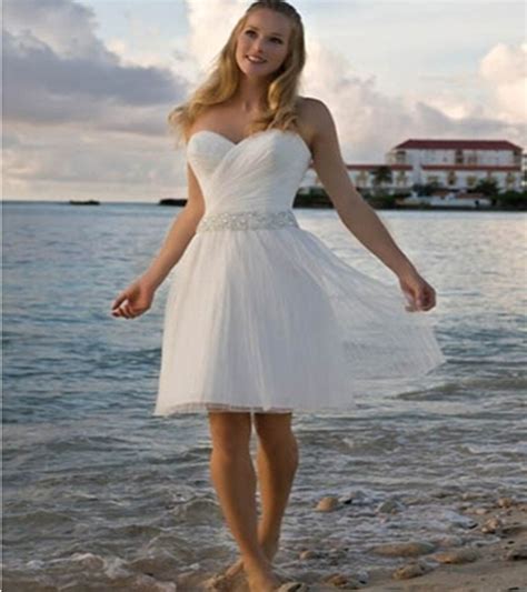 Short Beach Wedding Dresses Summer Wedding Gowns Chiffon