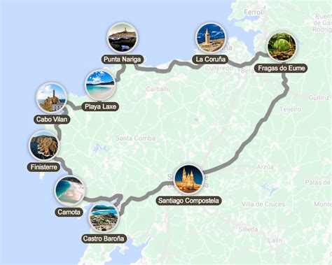 Itinerarios Y Rutas Por Galicia En Coche En Y D As