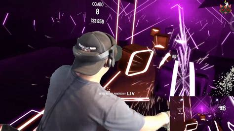 ทดสอบระบบเอาตวเองเขาไปในโลกของ VR กบเกม Beat Saber YouTube
