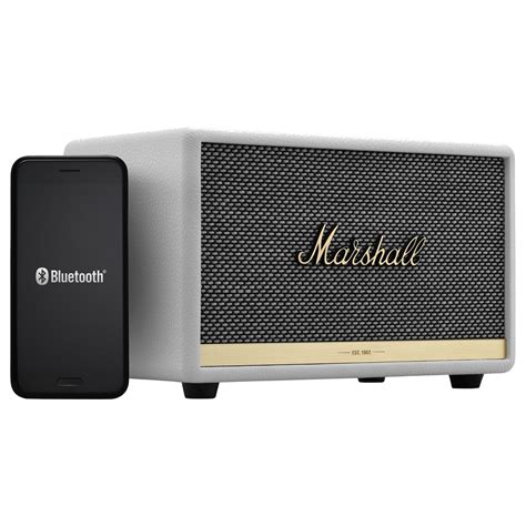 Choose from contactless same day delivery, drive up and more. Marshall Acton II Bluetooth Speaker, White | Gear4music