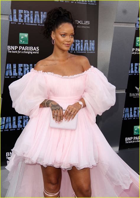 Full Sized Photo Of Rihanna Responds To Body Shamers Who Call Her Too