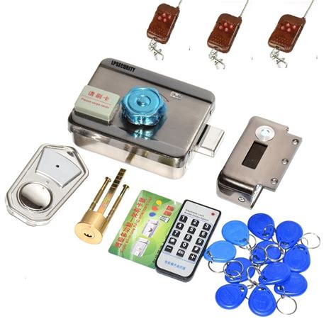 Outdoor Remote Control 10 Tags Electric Lock And Gate Lock Access Control
