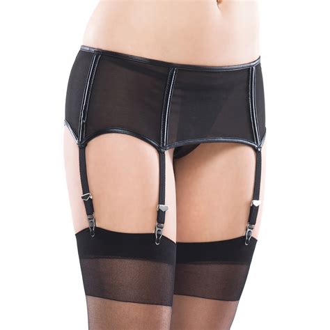 Best reviews guide analyzes and compares all garter belts of 2021. Power Mesh Garter Belt // Black (OS) - Coquette - Touch of ...