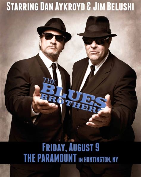 The Blues Brothers Starring Dan Aykroyd And Jim Belushi Live At The