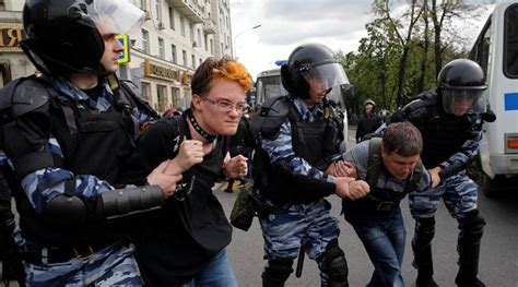 Alexei Navalny Jailed 1500 Arrested After Protests Across Russia The Indian Express