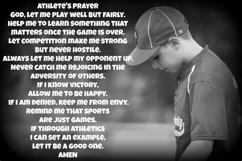 Athletes Prayer Baseball Athletes Prayer Prayer For Son