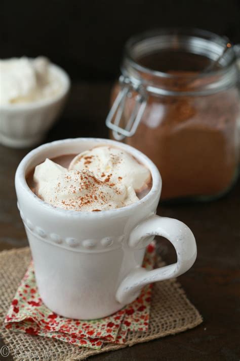 Homemade Hot Cocoa Mix Deliciously Organic