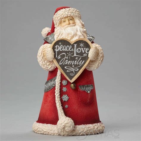 Heart Of Christmas Santas By Karen Hahn
