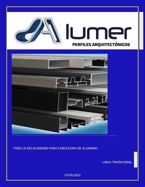 Perfil De Aluminio Catalogo Catalog Library