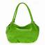 Cosette Italian Made Apple Green Soft Leather Slouchy Hobo Shoulder Bag