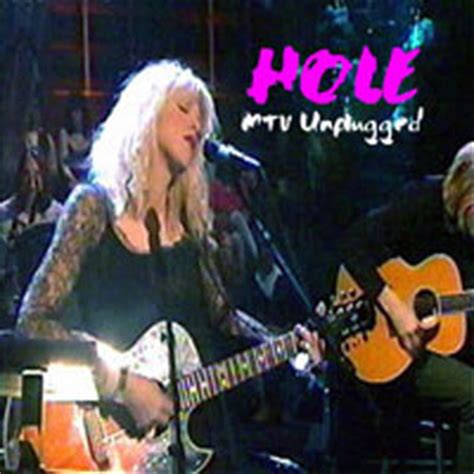 The former lead singer of 90s rock band hole has sharing a picture of the sour cover, love wrote on facebook, 'spot the difference! Hole album "MTV Unplugged" Music World
