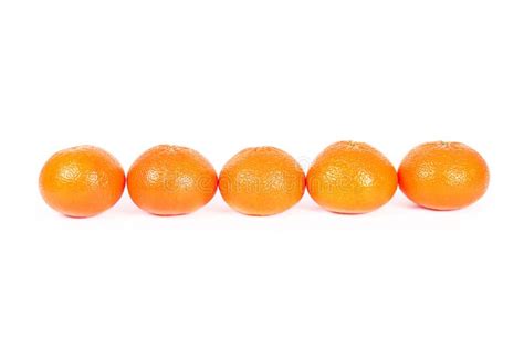 Oranges On White Background Stock Photo Image Of Color Objects 47822870