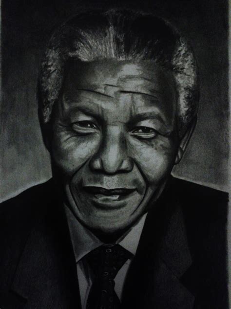 Nelson Mandela Drawing By Alainmi On Deviantart