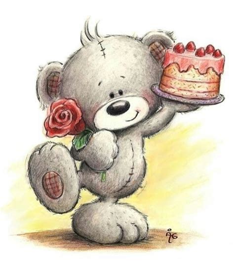 Happy Birthday Teddy Bear Clipart 125px Image 9