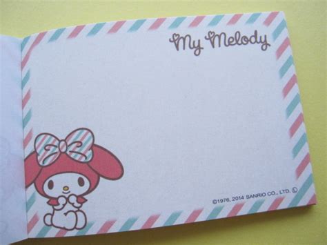 Kawaii Cute Mini Memo Pad Sanrio Japan Exclusive My Melody 66858