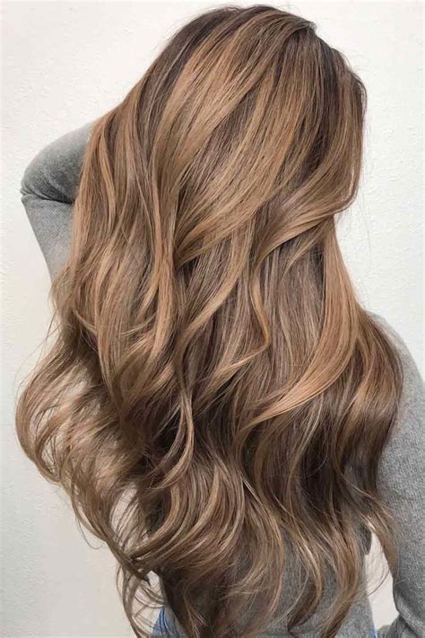 Light Brown Hair With Highlights Waves Summerhaircolors Summer Hair