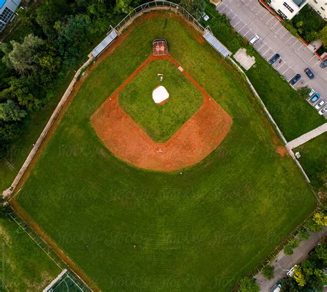 Automatisch Monographie Speisekammer Baseball Field Aerial View