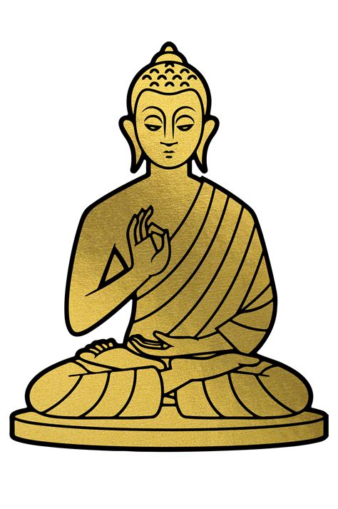 Buddha Cut Out Silhouette Free Stock Photo Public Domain Pictures