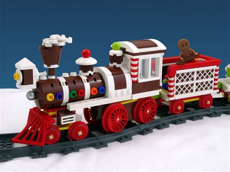 Gingerbread Train Lego Christmas Train Lego Christmas Lego