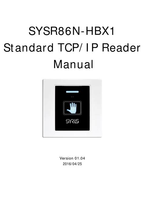 Syris Sysr86n Hbx1 Manual Pdf Download Manualslib