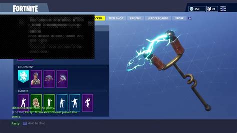 Fortnite Br Getting The Acdc Pickaxe Youtube