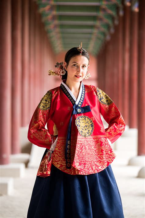 Korean Traditional Dress Traditional Korean Hanbok Women Palace My Xxx Hot Girl