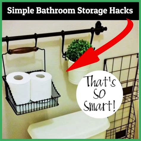 simple bathroom storage hacks diy bathroom storage bathroom organization diy bathroom