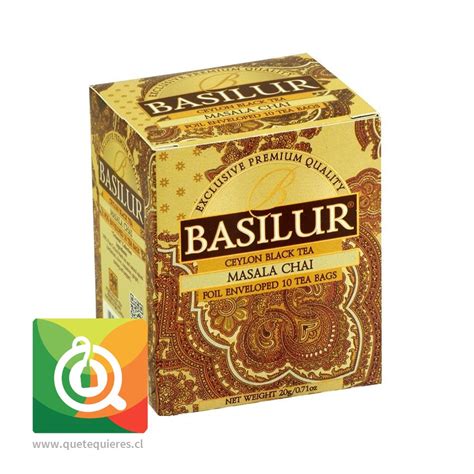 Basilur Té Negro Masala Chai Ceylon Black Tea Masala Chai And Qué Té