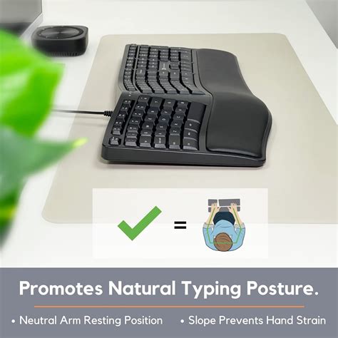 Buy X9 Performance Ergonomic Keyboard Wired With Wrist Rest Type