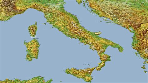 Italia Mappa Satellitare