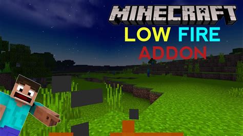 Minecraft Low Fire Texture Pack In Mcpe Youtube