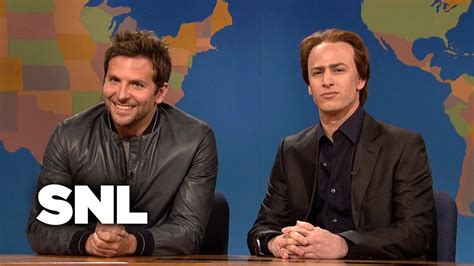 Weekend Update Nicolas Cage And Bradley Cooper Saturday Night Live Youtube