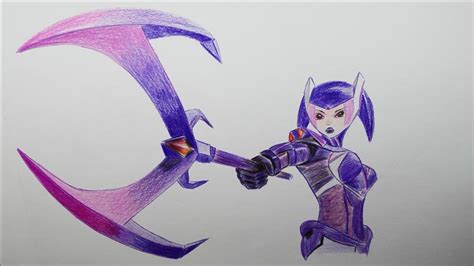 How To Draw A Character From The Cartoon Miniforce X Lady Kara Team Dan