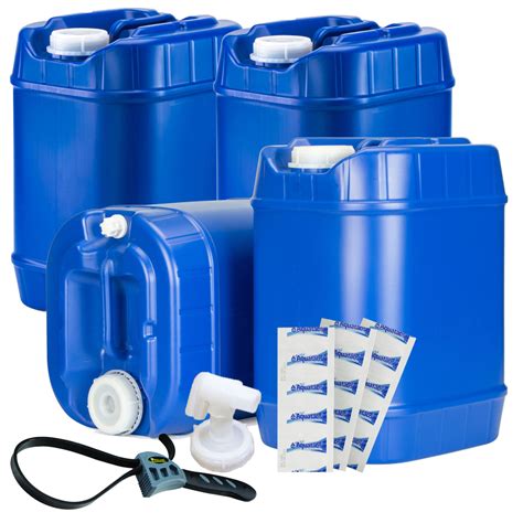 5 Gallon Emergency Water Storage Container Water Supply Tank Legacy
