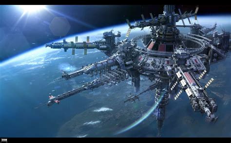 Горизонт Horizon Space Station Alexey Pyatov On Artstation At