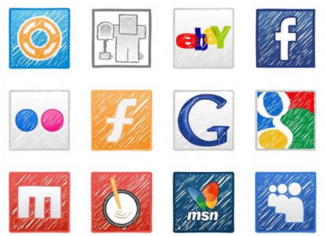 115 Creative And Unique Social Media Icon Sets Entheosweb