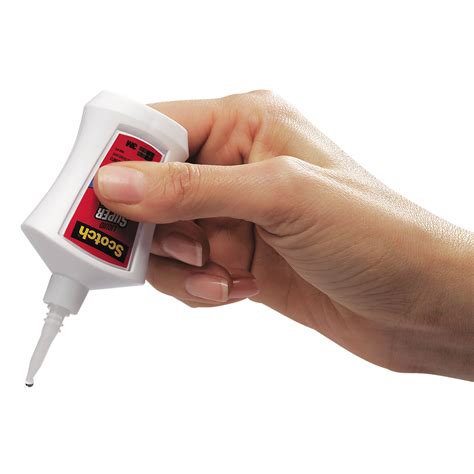 Super Glue with Precision Applicator, 0.14 oz, Dries Clear