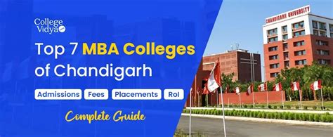Top 10 Mba Colleges In Chandigarh 2024 Admission Fees Exams