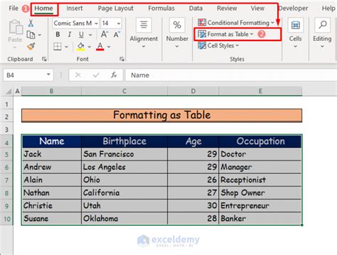 How To Shade Every Other Row In Excel Ways ExcelDemy