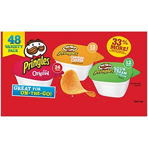 Pringles Snack Stacks Variety Pack 48 Ct 4 Pack