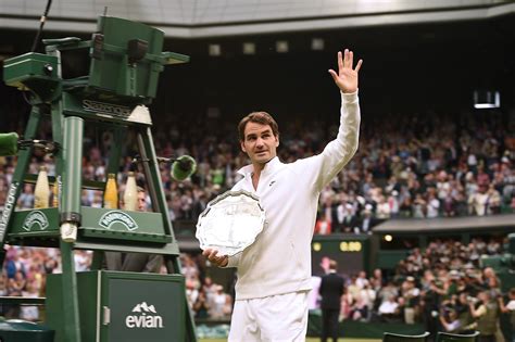 The serbian beat jack draper in four sets on monday. Roger Federer with the runner up trophy. 2015 Wimbledon Championships Website - Official Site by ...