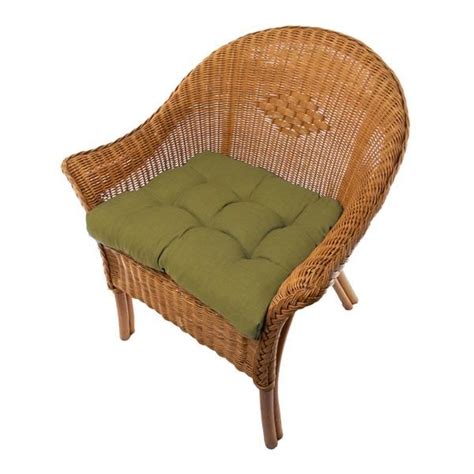 Rave Sage Green Indoor / Outdoor Dining Chair Pads & Patio Chair